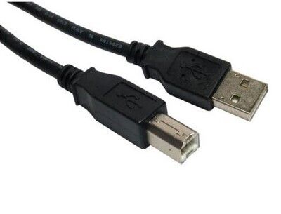 Printer Cable 5m- USB-A Male to USB-B Male , Nickel Connector