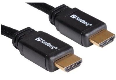Sandberg HDMI 2.0 Cable, 1 Metre, Ultra High Speed, 4K Res