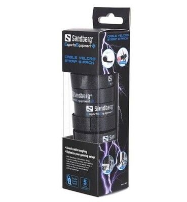 Sandberg Velcro Strap 1m - 5 pack