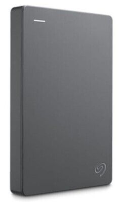 Seagate Basic 4TB Portable External Hard Drive, 2.5", USB 3.0, Grey
