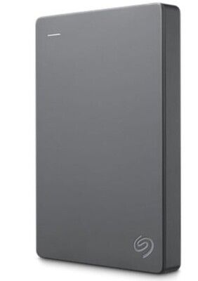 Seagate Basic 4TB Portable External Hard Drive, 2.5&quot;, USB 3.0, Grey