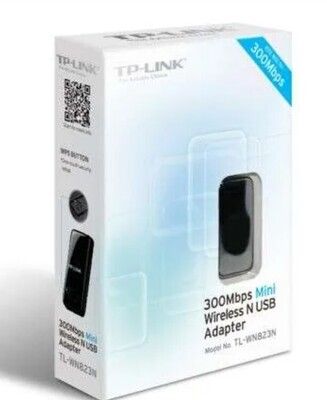 TP-LINK 300Mbps Mini Wireless N USB Adapter, SoftAP Mode  (TL-WN823N)
