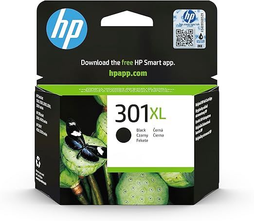 HP 301XL Original Ink Cartridge, Black (CH563EE)