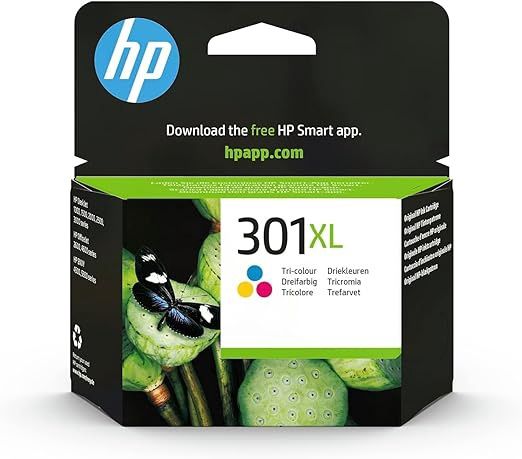 HP 301XL Original Ink Cartridge, Tri-color (CH564EE)