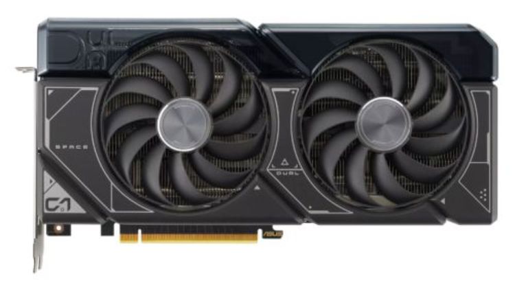 Asus DUAL RTX4070 Ti SUPER OC, 16GB DDR6X, HDMI, 3 DP, 2655MHz Clock, Overclocked