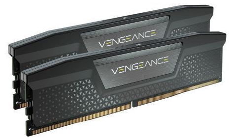 Corsair Vengeance 16GB Kit (2 x 8GB), DDR5, 5200MHz (PC5-41600), CL40, 1.25V, XMP 3.0, PMIC, DIMM Memory