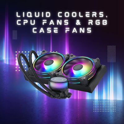 Liquid Coolers, CPU Fans, RGB Case Fans