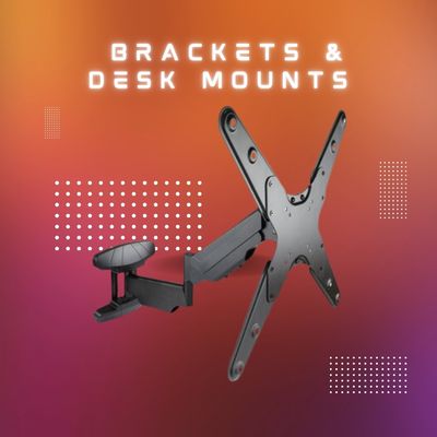 TV Wall Brackets &amp; Monitor Desk Mounts