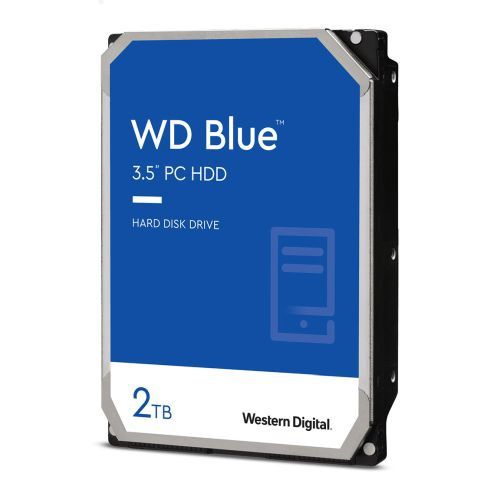 WD 3.5&quot;, 2TB, SATA3, Blue Series Hard Drive, 7200RPM, 256MB Cache