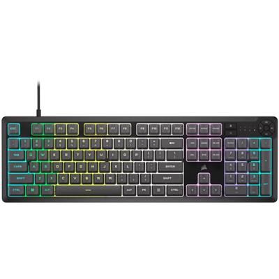 Corsair K55 CORE RGB Gaming Keyboard — Gray (UK)