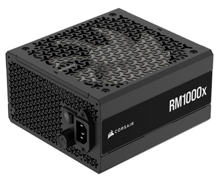 Corsair 1000W Enthusiast RMx Series RM1000X V3 PSU, FDB Fan, Fully Modular, 80+ Gold, ATX 3.1, PCIe 5.1