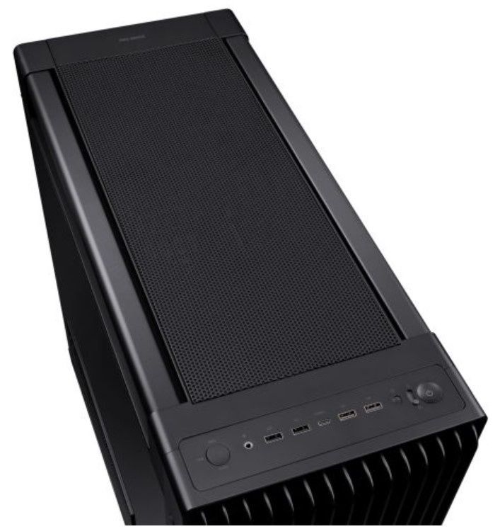 Asus ProArt PA602 Gaming Case w Glass Side, E-ATX, Front Grill, 2x 20cm Fans, IR Dust Indicator, USB-C 20Gps, Black