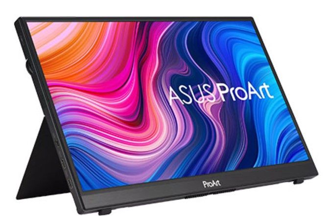 Asus 14&quot; ProArt Portable Touchscreen Professional IPS Monitor (PA148CTV), 1920 x 1080, 60Hz, USB-C, micro-HDMI, 100% sRGB, 100% Rec.709, Control Panel