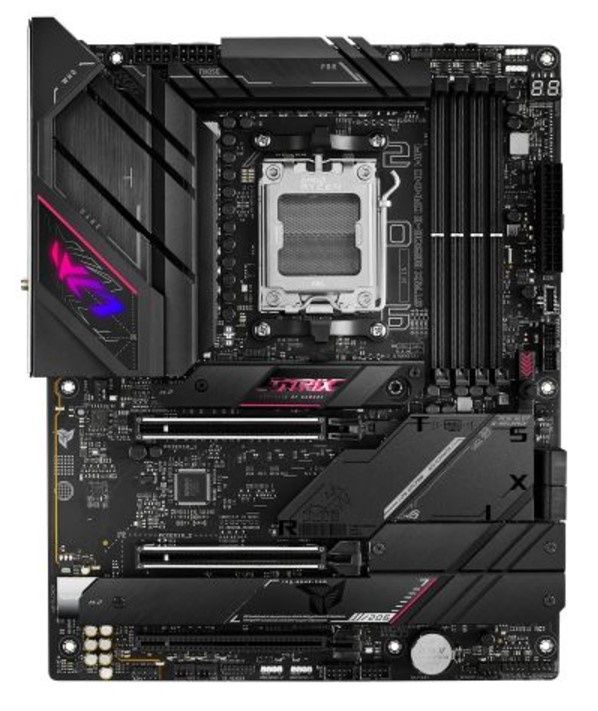 Asus ROG STRIX B650E-E GAMING WIFI, AMD B650, AM5, ATX, 4 DDR5, HDMI, DP, Wi-Fi 6E, 2.5G LAN, PCIe5, RGB, 4x M.2