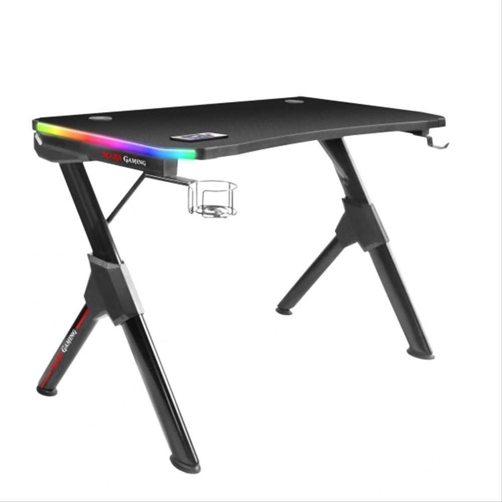 Mars Gaming Table RGB (MGDRGB) 110 x 60 x 75cm - Black