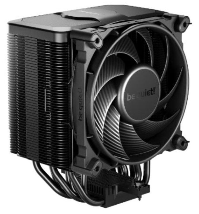Be Quiet! BK035 Dark Rock 5 Heatsink &amp; Fan, Intel/AMD, Silent Wings Fan, 6 High-Performance Heat Pipes, 210W TDP