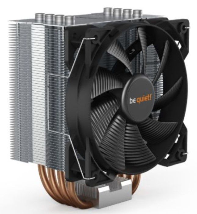 Be Quiet! BK006 Pure Rock 2 Heatsink &amp; Fan, Intel &amp; AMD Sockets, 12cm PWM Fan, 150W TDP