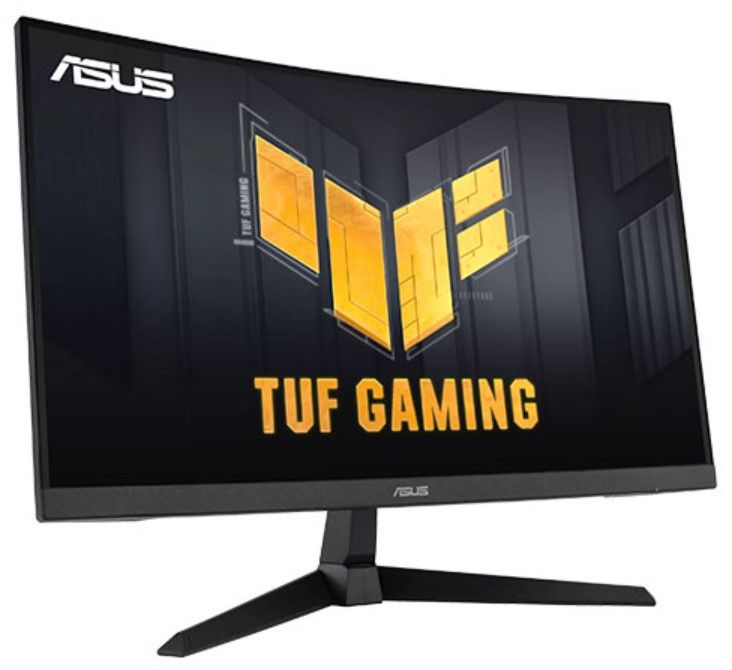 Asus 27&quot; TUF Gaming Curved Monitor (VG27VQ3B), 1920 x 1080, 1ms, 2 HDMI, DP, 180Hz, ELMB SYNC, Freesync, VESA