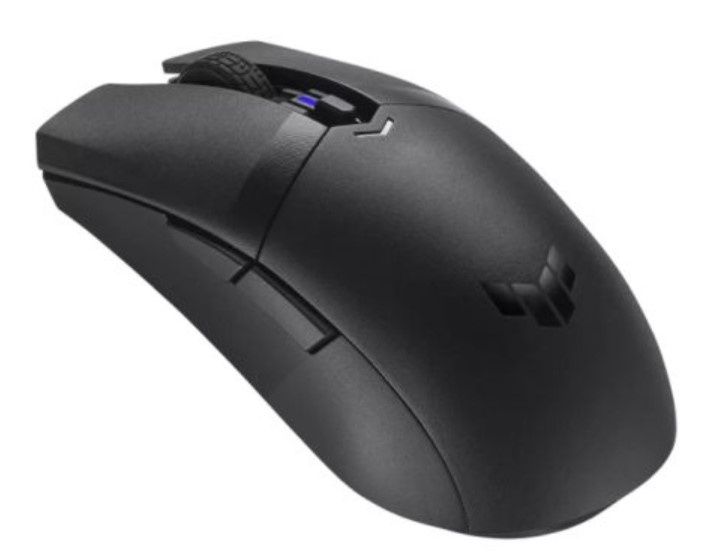 Asus TUF Gaming M4 Wireless/Bluetooth Gaming Mouse, 12000 DPI, 6 Programmable Buttons, Ambidextrous, Antibacterial Guard, 100% PTFE feet