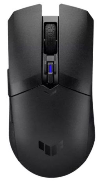 Asus TUF Gaming M4 Wireless/Bluetooth Gaming Mouse, 12000 DPI, 6 Programmable Buttons, Ambidextrous, Antibacterial Guard, 100% PTFE feet