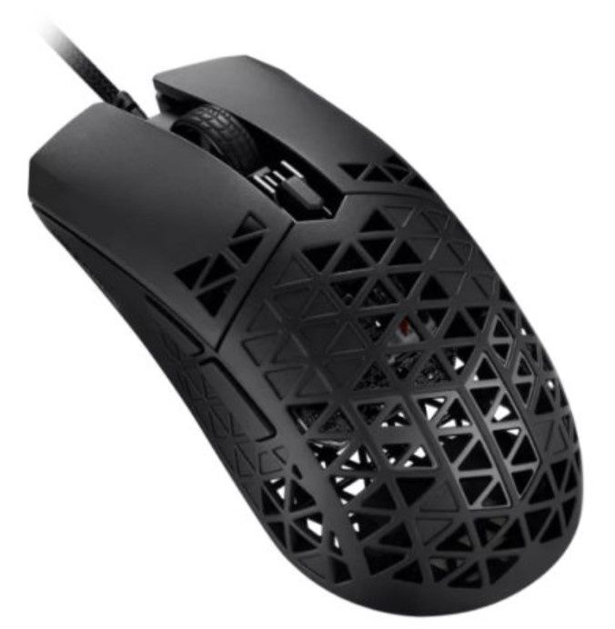 Asus TUF Gaming M4 Air Lightweight Gaming Mouse, 16000 DPI, 6 Programmable Buttons, IPX6, Antibacterial Guard, Pure PTFE feet