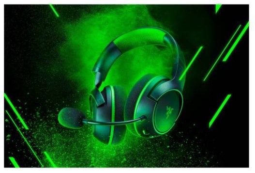 Razer Kaira HyperSpeed Gaming Headset Wireless Black Green (RZ04-04480100-R3M1)