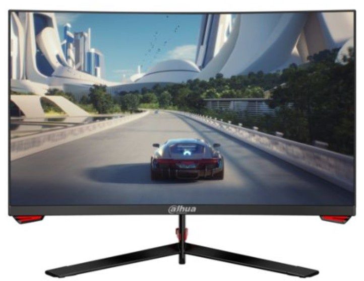 Dahua 27&quot; Curved FHD Gaming Monitor (DHI-LM27-E230C), 1920 x 1080, 1ms, 2 HDMI, DP, 180Hz, DCR Intelligent Processing, VESA