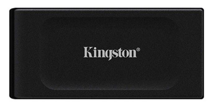 Kingston XS1000 1TB Pocket Size External SSD, USB 3.2 Gen2 Type-A, Black