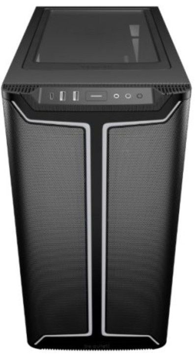 Be Quiet! Pure Base 501 DX ARGB Gaming Case w/ Glass Side, ATX, Compact Design, 3 Pure Wings 3 Fans, High Airflow Front &amp; Top, USB-C, Black