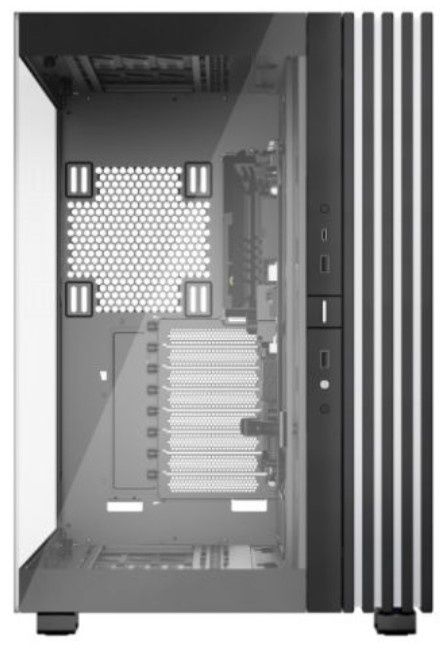 Be Quiet! Light Base 900 DX ARGB Gaming Case w/ Glass Front & Side, E-ATX, Invertible, 3M ARGB Strip & Controller, USB-C, Asus BTF Compatible, Black