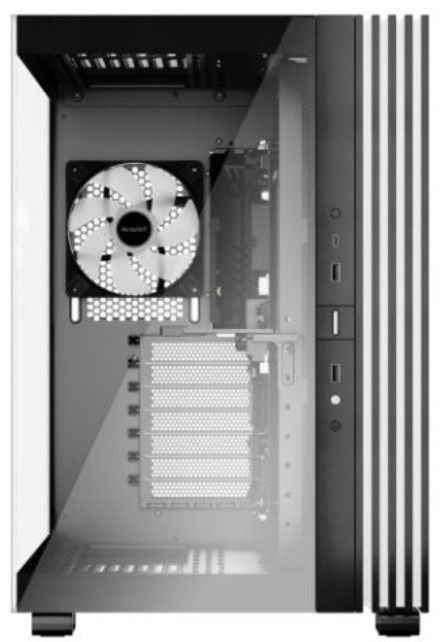 Be Quiet! Light Base 600 LX ARGB Gaming Case w/ Glass Front & Side, ATX, Invertible, 4x ARGB Fans, 1.33M ARGB Strip & Controller, USB-C, Asus BTF Compatible, Black