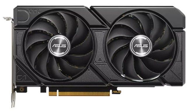 Asus DUAL RX7600 EVO OC, 8GB DDR6, HDMI, 3 DP, 2715MHz Clock, Overclocked