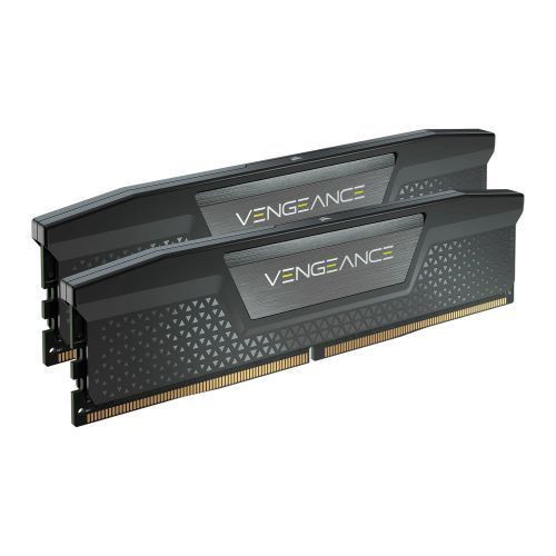 Corsair Vengeance 32GB Kit (2 x 16GB), DDR5, 5200MHz (PC5-41600), CL40, 1.25V, AMD EXPO &amp; Intel XMP 3.0, Black, PMIC, DIMM Memory