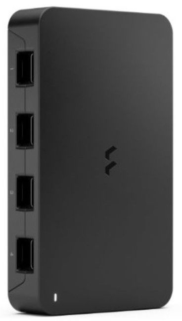 Fractal Design Adjust Pro Fan Speed &amp; ARGB Lighting Hub, Up to 16 ARGB Devices, Presets, Animation Modes, Startup Effects, No Software Needed