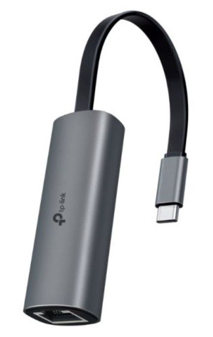 TP-LINK (UE302C) USB-C To 2.5 Gigabit Ethernet Adapter, Windows/Mac/Chrome/Linux Compatible