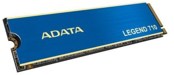 ADATA 512GB Legend 710 M.2 NVMe Gen3 SSD, M.2 2280, PCIe 3.0, 3D NAND, R/W 2400/1600 MB/s