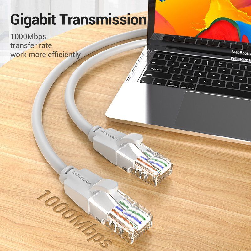 Vention UTP Category 6 Network Cable IBEHD 1.0m Grey