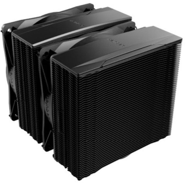 Be Quiet! BK043 Pure Rock Pro 3 LX Black ARGB Heatsink & Fan, Intel & AMD Sockets, 2x Light Wings LX ARGB Fans, 6 High-Performance Heatpipes, 250W TDP