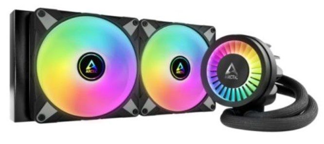 ARCTIC Liquid Freezer III A-RGB 280mm Liquid CPU Cooler, P14 PWM PST ARGB Fans &amp; ARGB PWM Controlled Pump, Black
