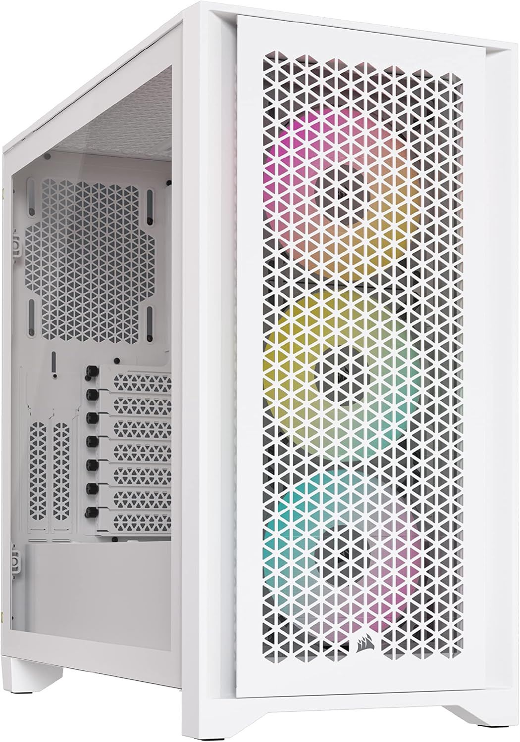Corsair iCUE 4000D RGB Airflow Mid Tower Case - White