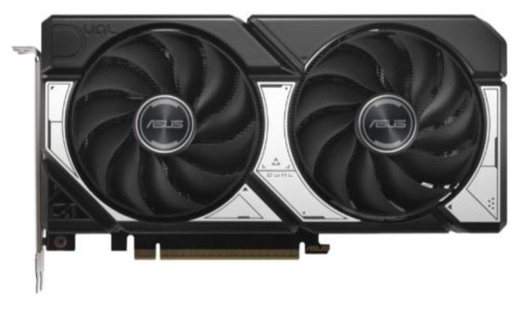 Asus DUAL RTX5060 Ti OC, PCIe5, 8GB DDR7, HDMI, 3 DP, 2632MHz Clock, Overclocked, Compact SFF-Ready