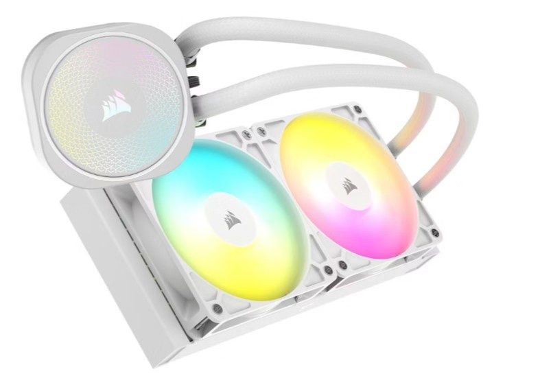 Corsair Nautilus 240 RS ARGB White Liquid CPU Cooler