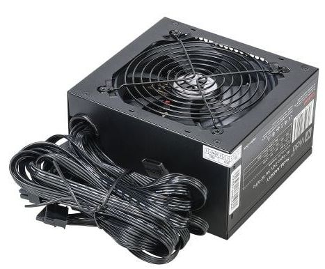 VIDA  650 W ATX 24-Pin  PSU -  Black (mod:AA-650-YY)