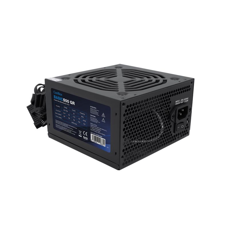 Coolbox ATX Basic 500GR PSU - COO-FA500BGR