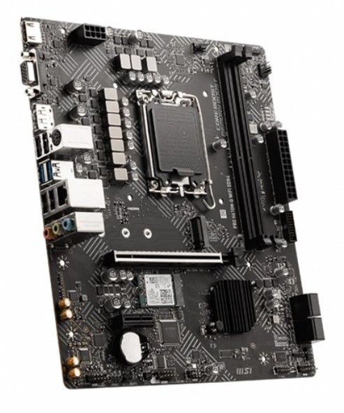MSI PRO H610M-G WIFI DDR4, Intel H610 LGA 1700 Micro ATX