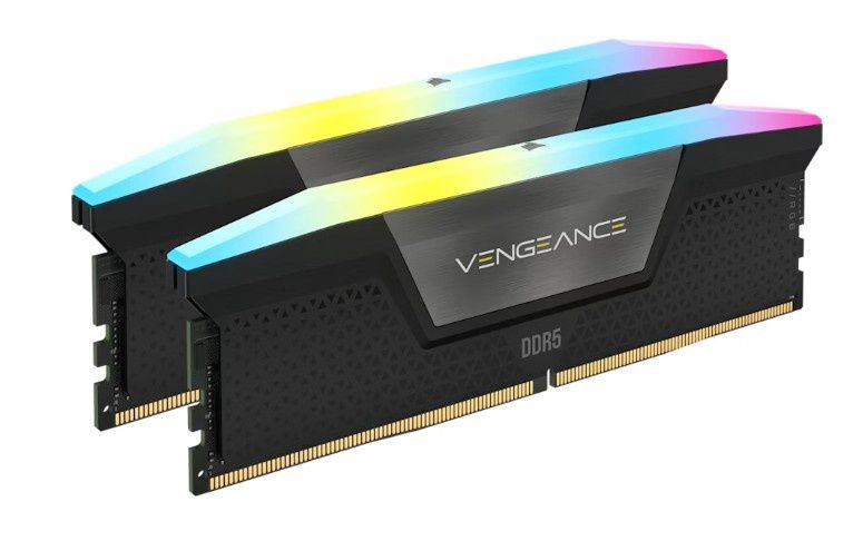 Corsair Vengeance RGB XMP 32GB (2X16GB) DDR5 C38 6000MHz Dual Channel Kit