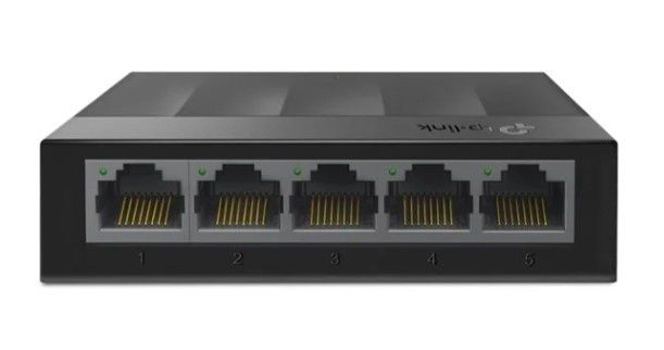 TP-Link LS1005G Network Switch Unmanaged Gigabit Ethernet (10/100/1000) Black