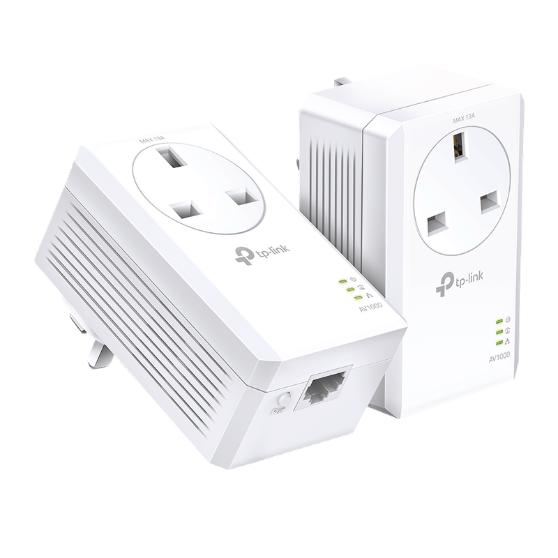 TP-Link AV1000 Gigabit Passthrough Powerline Starter Kit