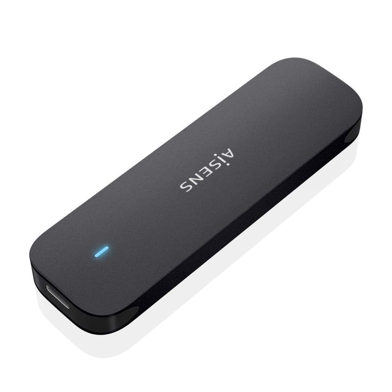 Aisens External M.2 (NGFF) NVMe to USB3.2 Gen2 Enclosure - Black mod:ASM2-024B