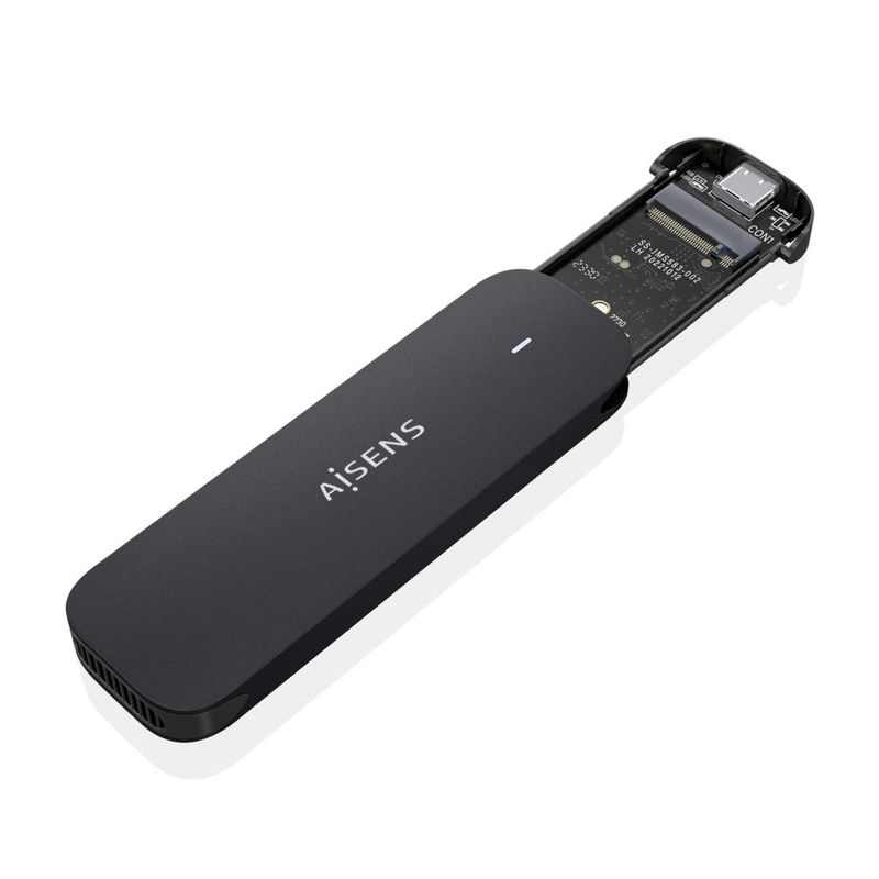 Aisens External M.2 (NGFF) NVMe to USB3.2 Gen2 Enclosure - Black mod:ASM2-024B